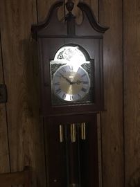 Tempus  Fugit  Hamilton Grandfather Clock