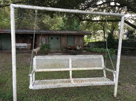 HandMade Iron Swing and Stand