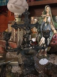 Beautiful Relihous Items Throughout Home