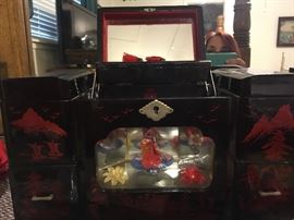 Vintage Oriental Music Box