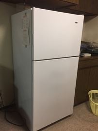 Haier Refrigerator with freezer.Mint condition inside and out,  $160