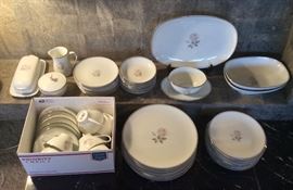 Set of Noritake "Horizon" china - 58 pieces, service for 8