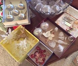 Assorted Xmas ornaments