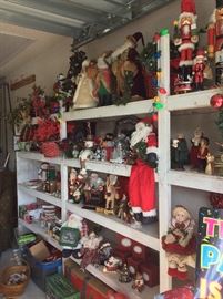 Large Selection of Holiday Decorations.
