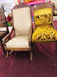 Comfy antique rocker