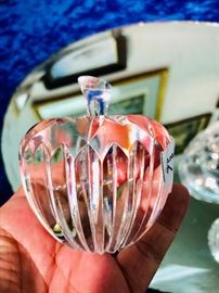 Brilliant Waterford Crystal paperweight