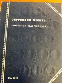 Nickel collection starting at 1938