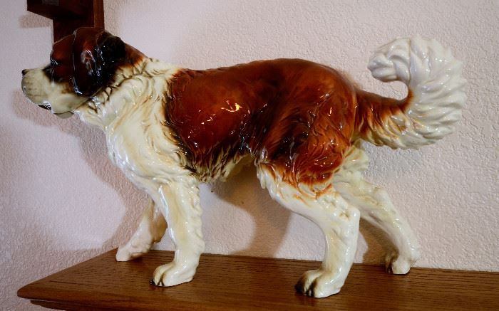 Here's a beautiful ceramic dog.