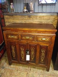 Antique Chinese Cabinet with bone inlay