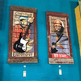 Louisiana Blues Art  "Buddy Guy", BB King