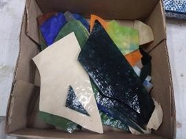 Scrap stained glass