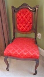 Victorian style chair to match settee