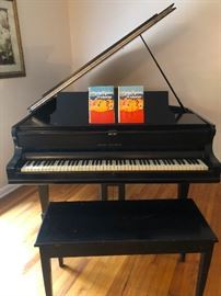 Baby grand piano