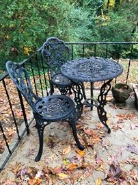 wrought iron patio furniture