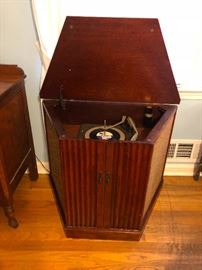 record player console