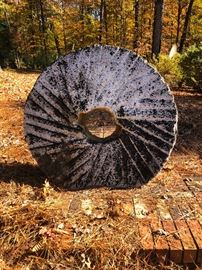 Mill Stone! Get a mule, you can grind grits!