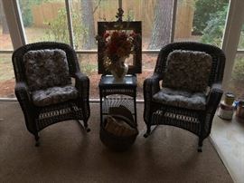 wicker patio furniture