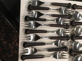 Denby Flatware you can buy it by the 10 piece sets or by  an individual piece .$30.00 for ten  or $4 each