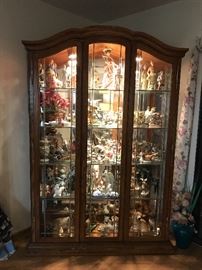 Beautiful large curio 81 tall 52 wide 