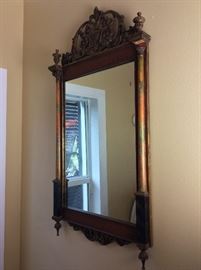 Mirror, 46" H x 24" W. 