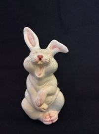 Laughing Rabbit. Made in Italy. 7 1/2" H.