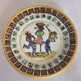 Calypso Plate, 5" Diameter. 