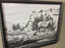 Paul Wylie Signed and Numbered Print, 140/450.  20" x 15".  