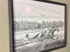 Paul Wylie Signed and Numbered Print, 144/450.  20" x 15". 