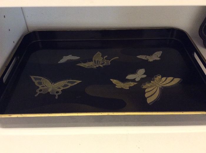 Decorative Butterfly Tray. 