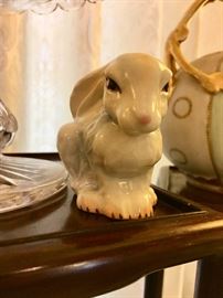 Hand Painted Porcelain Bunny