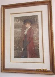 portrait vintage engraving 