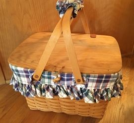 Longaberger picnic basket