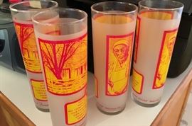 vintage  Aunt Fanny's kitchen glasses