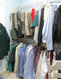 XXXL shirts, pants, suits