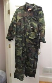 hunting camo one piece