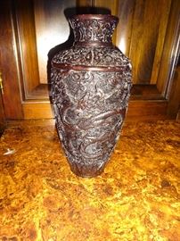 Detailed Antique Vase (Markings on bottom)