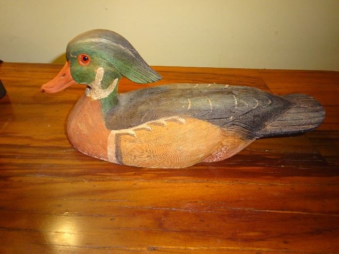 Antique Wooden Duck Decoy