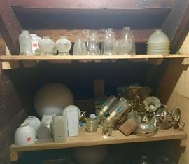 Antique Lamp Parts
