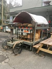 Antique Tractor Trailer Cart