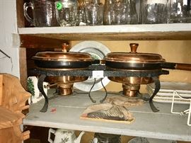 Copper Chafing Dishes