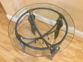 Ornate Metal Table & Lamphttps://ctbids.com/#!/description/share/70767