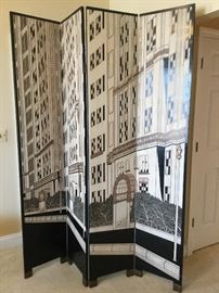 Urban-Themed Room Divider     https://ctbids.com/#!/description/share/70774