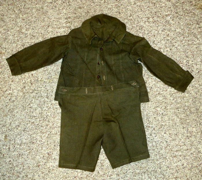 Amazing 1900's Child's Suit with Knickers!