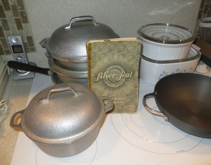 Vintage (NICE) Set Siver-Seal Cookware