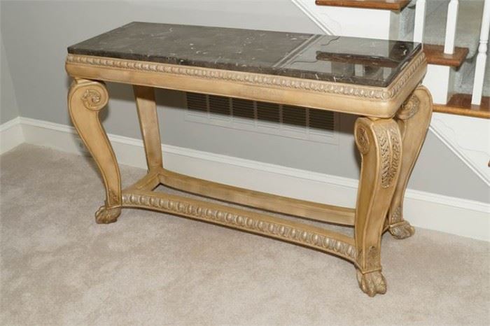 1. Renaissance Style Sofa Table