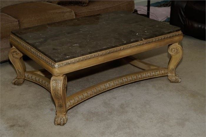 6. Renaissance Style Coffee Table