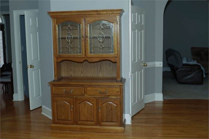 7. Provincial Style Hutch