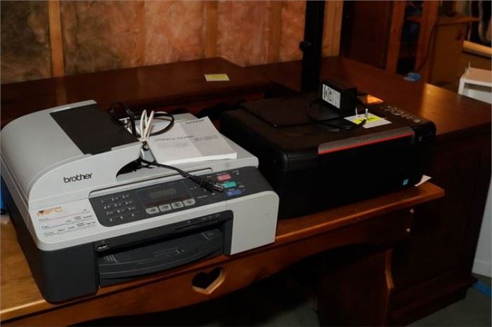 65. Lot of Two 2 BROTHER Printers