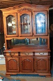 67. Provincial Style Hutch
