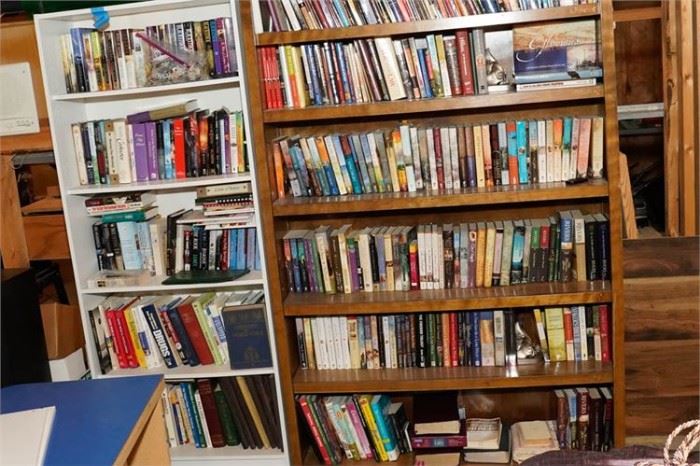 69. Lot of Assorted Books and Bookshelves